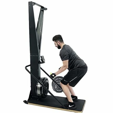 Ski Exercise Machine, Cardio Equipment, Ski Exercise Machine, Indoor Ski Cross Trainer, Improve Cardio And Build Leg Strength, Indoor Ski Cross T