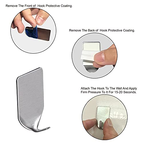 Deluxe Large Shower Mirror Fogless Shaving Mirror (12 inX8 in) Anit-Fog Shave Mirror Fog-Free Wall Hanging Mirror Bathroom Mirrors whit 1 Hook