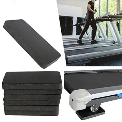MOVKZACV Treadmill Mat, 6pcs Shock Absorbing Sound Insulation Cushion,floor carpet protector,Fitness Exercise Non-Slip EVA Pad For Home Gym Equip