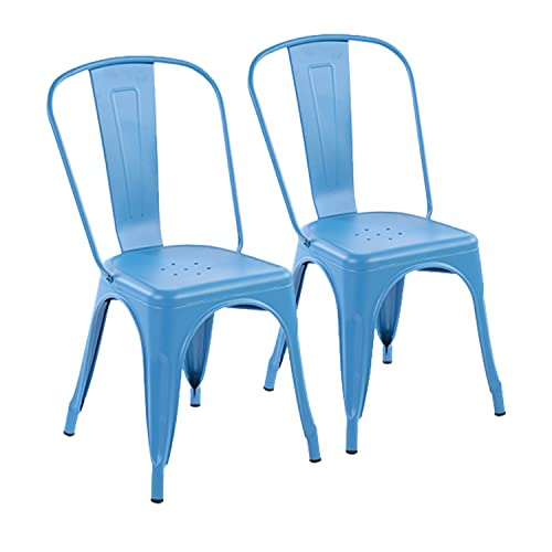 FurnitureR Dining Chair, Metal, Grey