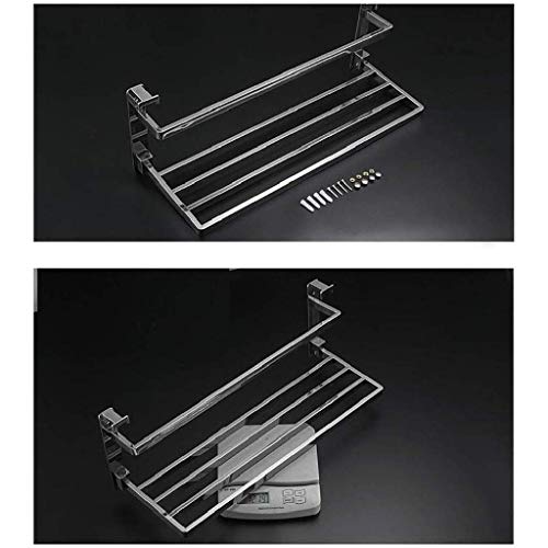 N/A Multifunctional Towel Rack-The Towel Rack Can Be Folded, The Towel Rack is Double-Layered, and It is Not Easy to Fall Off