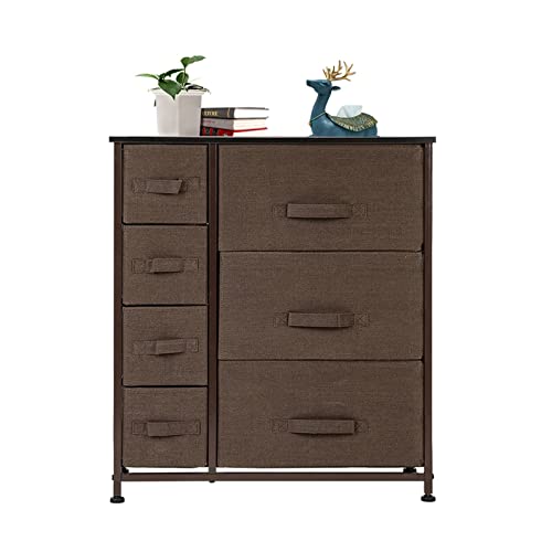 FGHOEV Folding Storage Cabinet Non-woven Fabric Closet Multi-layer Drawer Bedroom Furniture Bedroom Furniture Clothing Organizer