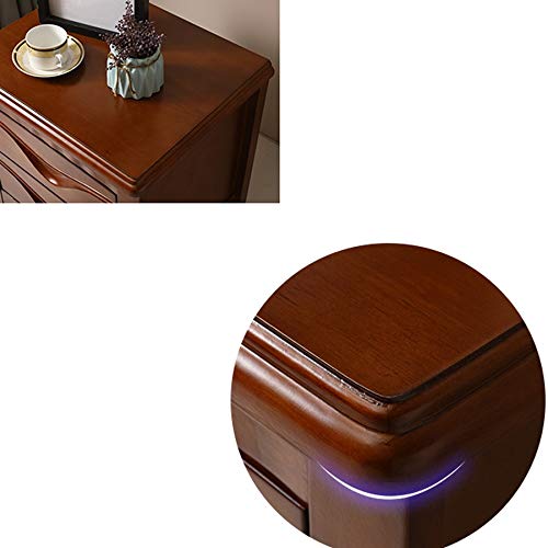 JYDQM Double Drawer Design Locker Solid Wood Bedside Table Nordic, Simple and Bedroom Bedside Table