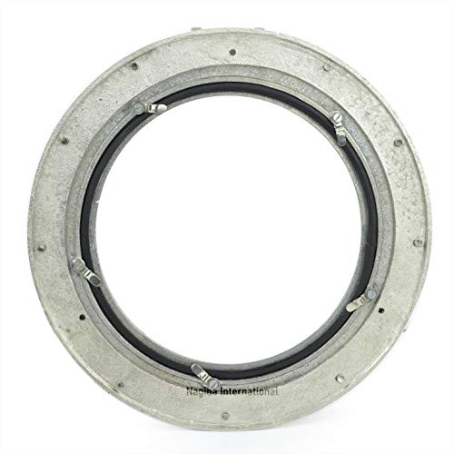 Nagina International Metal Crafted Nickel Plated Aluminum Porthole Bathroom Decor Mirror (10 Inches)