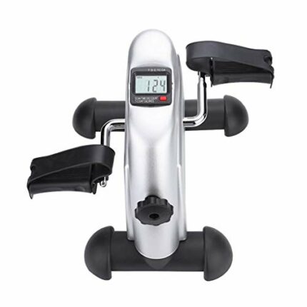 N/A Mini Pedal Stepper Exercise Machine LCD Display Indoor Cycling Bike Stepper Treadmill Ttraining Apparatus for Home Office Gym