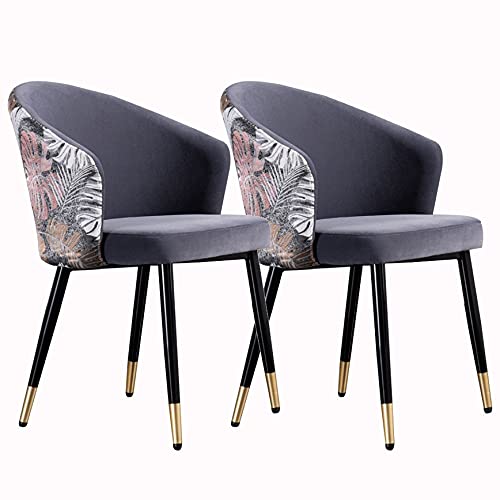 dining chair Kitchen Dining Room Furniture Chairs Dining Chairs Set Of 2 Modern Velvet Kitchen Room Chair Upholstered Accent Leisure Chairs with