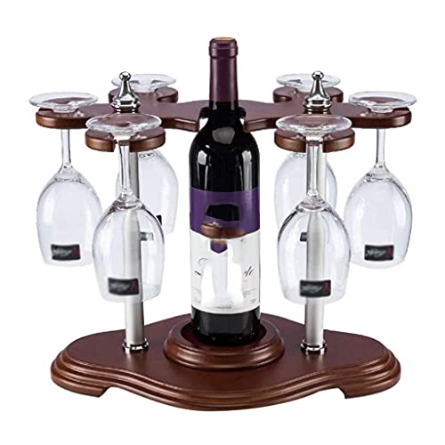 NEOCHY European Style Wine Rack, Wine Glass Rack Display Creative Decoration Wine Bottle Rack
