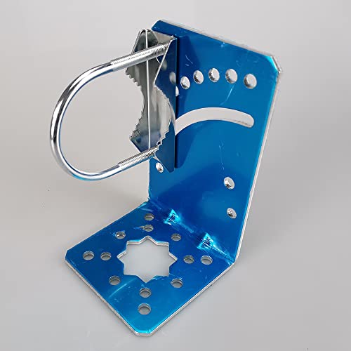 Hsthe Sea Pole Mount Bracket Outside Home Antenna Holder Antenna Pole Mount Kits Wireless bridge network card L-shaped fixing bracket