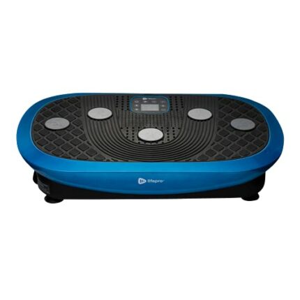 Rumblex Plus 4D Vibration Plate Exercise Machine - Triple Motor Oscillation, Linear, Pulsation + 3D/4D Motion Vibration Platform | Whole Body Vib