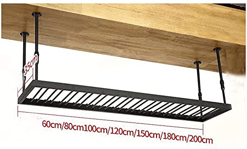 SUCHETA Hanging Wine Rack with Glass Holder and Shelf, Hanging bar Wine Rack, European Wine Glass Holder,Modern Minimalist Creative Wine Glass Ho