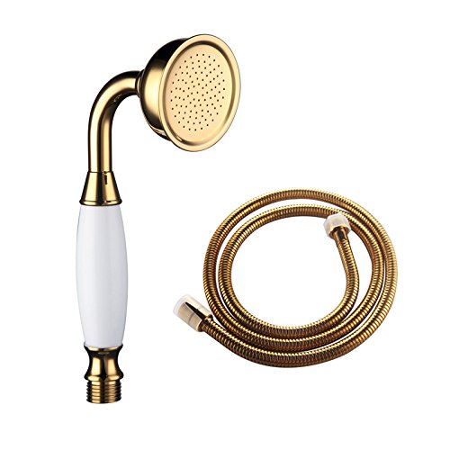 Skybath Shower Head Traditional Victorian Style Handheld Shower Sprayer and 59 Inch Hose Chrome