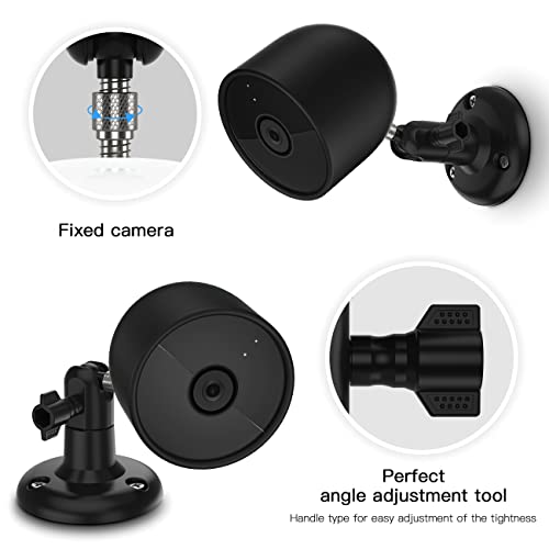 HOLACA Real Water Resistant Protective Case + Wall Mount Bracket for Google Nest Cam Battery, Suitable for Indoor and Outdoor Use,Mounting Kit
