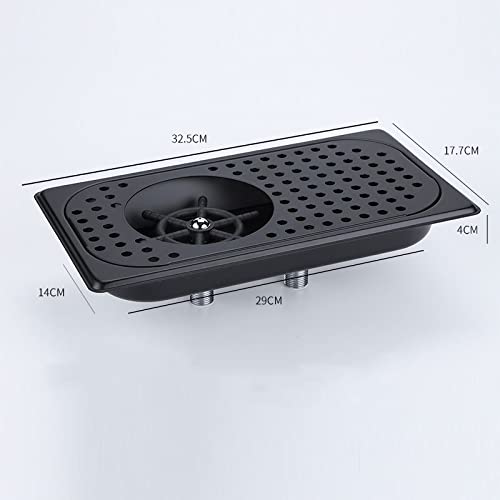 SDFGH Rinner Stainless Steel Bar Glass Pad Water Tank, Cup Washing Machine Washing Machine Cafe Restaurant Kitchen