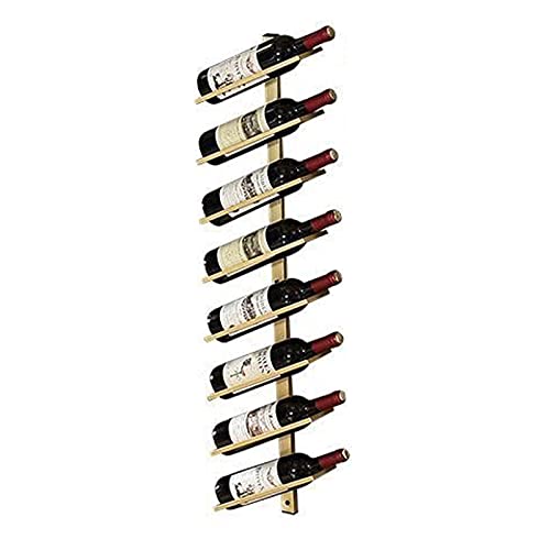 KEppd Wine Rack Wall Mounted - Wall Mounted Wine Rack, Modern Decorative Wall Mounted Wine Bottle Holder for Bathroom Towels, Wash Clothes Kitche