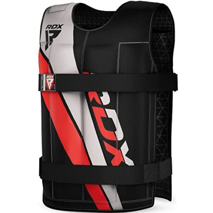 RDX Weighted Vest 18KG Adjustable Running Training Weight Loss Jacket Workout Jogging Walking Boxing Calisthenics Training Waistcoat Strength Tra