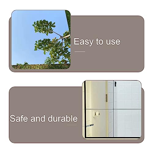 PengLAI Wall Mirror Bathroom Mirror,18 Pcs Flexible Mirror Sheets Self-adhesive Plastic Mirror Tiles Wall Adhesive Mirrors for Home Decoration (5