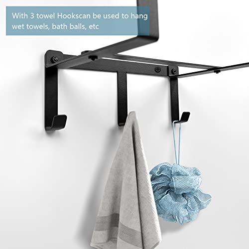 Pelreame Towel Racks for Bathroom,Towel Rack,Towel Holder for Bathroom Wall,Bathroom Towel Storage,Towel Organizer,Towel Holder,Bathroom Towel Ra
