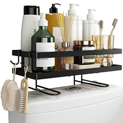 Over the Toilet Storage Shelf, Iron Bathroom Storage Organizer Toilet Shelves Metal Mesh over the Toilet Small Bathroom Shelves Bathroom Shelf Or