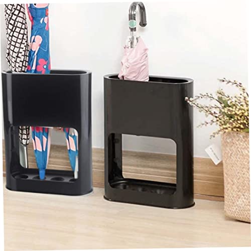 Newin Star Umbrella Stand Entryway Umbrella Holder Umbrella Storage Rack With Removable Drip Tray Black