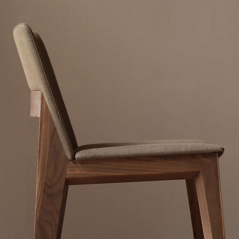 LUKEO Dresser Wooden Kitchen Dining Chair Bedroom Salon Ergonomic Office Dining Chair Home Furniture