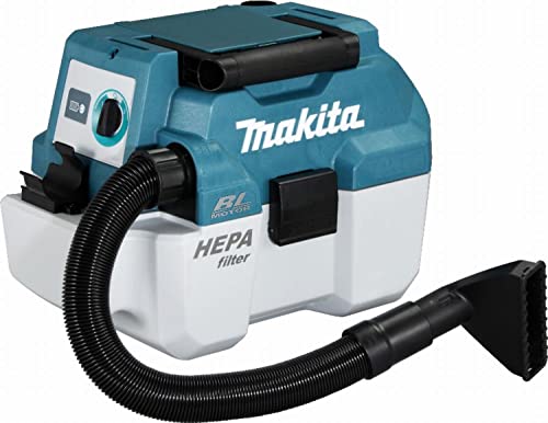Makita DVC750LZ 18V Li-ion LXT Brushless L-Class Vacuum Cleaner - Batteries and Charger Not Included, Blue