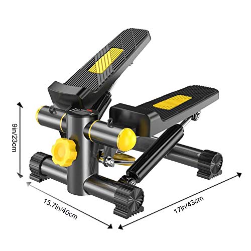 ALREMO HUANGXING - Stepper LCD Display Screen, Multi Function Treadmill Exercise Machine, Sports Weight Loss Hydraulic Mini Stovepipe Fitness Equ