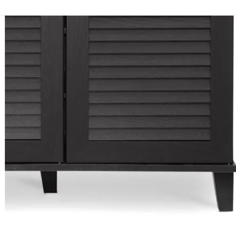 TJLSS Home Foyer Corridor Shoe Cabinet Finished Wooden Door Shoe Cabinet Entryway Shoe Storage Cabinet