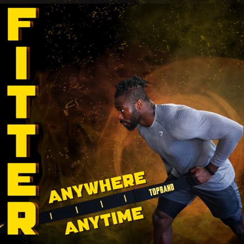 TOPBAND BOOST- Adjustable Resistance Band, Attachable, All-in-One. Full body workout for men & women, Multi-function fitness, Boxing & MMA, Stren