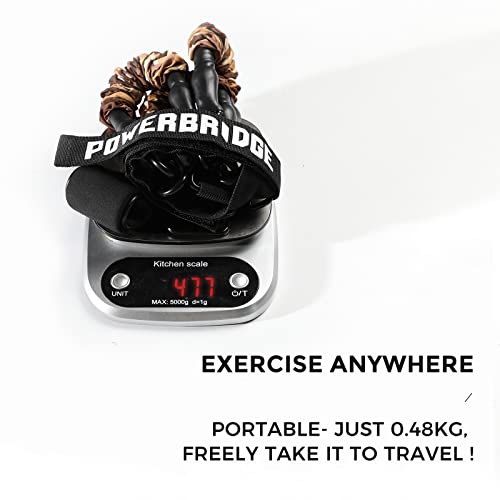 POWER BRIDGE Portable Tibialis Trainer Calf Raise Machine, Upgrade Tibia Dorsi Calf Machine with Resistance Bands, Professional Tibiali Anterior