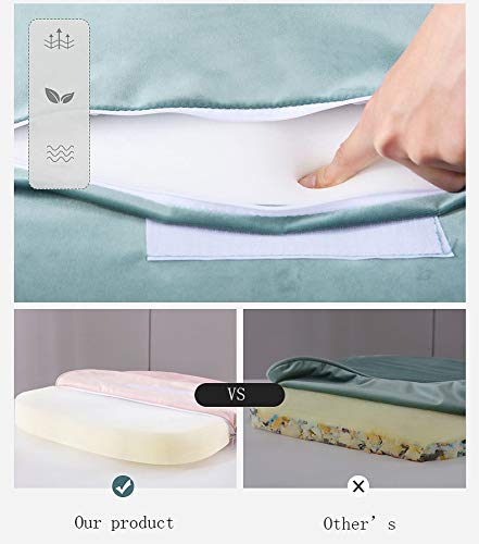 Modern Kitchen Dining Room Chairs Living Room Kitchen Velvet Dining Chairs With Arms Rest Back Support Golden Metal Legs (Color : Dark grey)