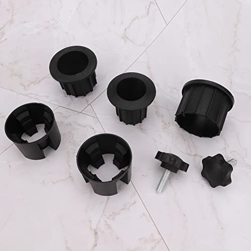 Kingovalley 12 Pcs Umbrella Base Stand Replacement Parts, Patio Umbrella Stand Replacement Parts with 4 Pcs M8 Thread Replacement Hand Knob for P