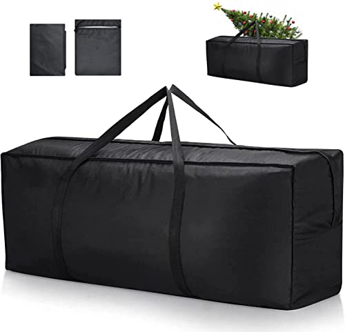Kingling Garden Cushion Storage Bag, Waterproof Outdoor Cushion Storage Bags for Garden Furniture Cushion Storage Bag Christmas Tree Storage Bag