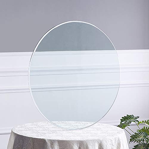 KEppd 78cm Round Table Top Tempered Glass Dining Table Turntable Lazy Susan, Durable And Easy To Clean, Suitable For Home/hotel Restaurants