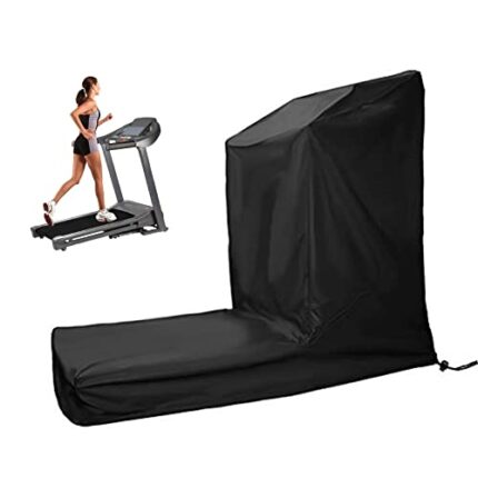 Kasla Treadmill Cover, Non-Folding Running Machine Protective Cover Dustproof Waterproof Cover Heavy Duty and Water-Resistant Fitness Equipment F