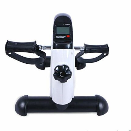 LUNEZY Electric Mini Training Machine Bike Portable Pedal Exerciser Leg Fitness Cardio Workout Training Rehabilitation