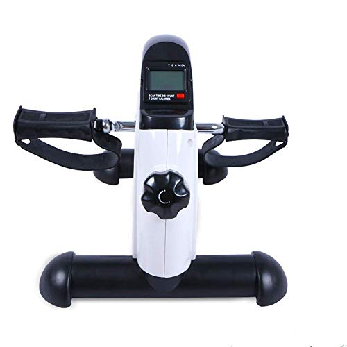 LUNEZY Electric Mini Training Machine Bike Portable Pedal Exerciser Leg Fitness Cardio Workout Training Rehabilitation