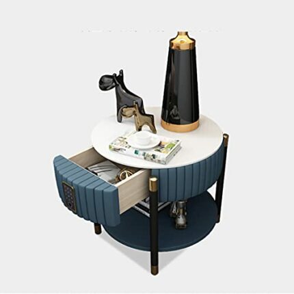 JJZXD Bedside Table a Few Corners Storage Cabinets Bedroom Storage Small Bedside Cabinet