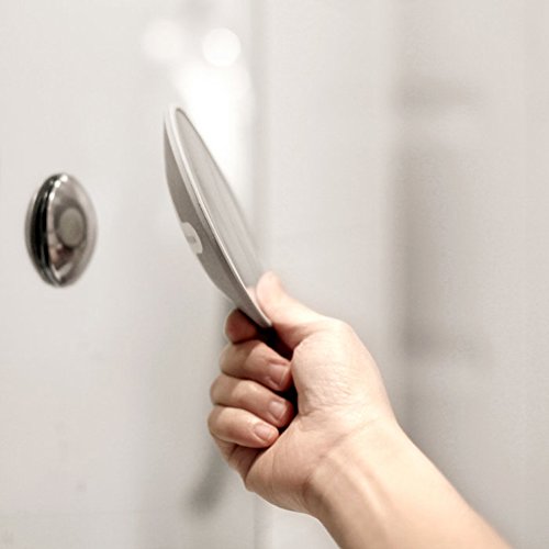 Bosign Suction Cup Mounted Detachable Mirror 5x Magnification Pink 263134