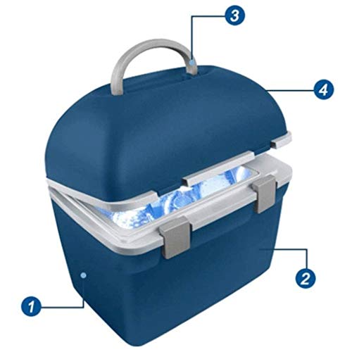 SDFGH Thermoelectric Mini Fridge Cooler and Warmer - for Home,Office, Car, Dorm or Boat - Compact & Portable