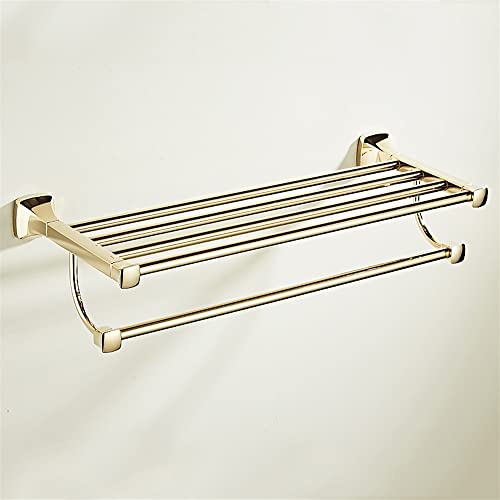 HIGOH Towel Racks, Bathroom Towel Rack Wall Mounted Towel Holder,Bathroom Accessories Towel Rack,Bathroom Shelf,Towel Holder,Bath Hardware