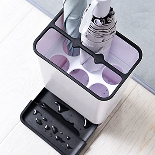 NOPEILVI Umbrella Rack Holder Umbrella Stand Storage With Removable Drip Tray For Home Indoor Saving Space Umbrella Holder,Umbrella Stand,Umbrell