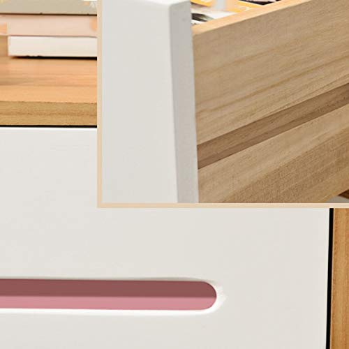 maozi Bedside Table Bedroom Furniture Solid Wood Bedside Table, Side Table Double Drawer Design Bedside Table