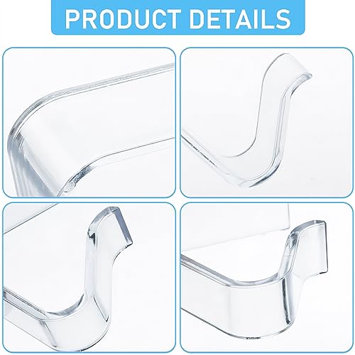 OUZHOU 32pcs Plastic Tablecloth Clip, Transparent Table Cover Clips Practical Table Cloth Holder Clips Table Cover Clips for Christmas Home Weddi