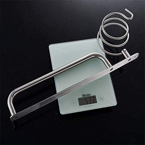 N/A Towel Rack, Towel Rail Bathroom Shelf Bar Kitchen Hanger Bathroom Stainless Steel Punch Free Seamless Bathroom Towel Hook Pole Hanging