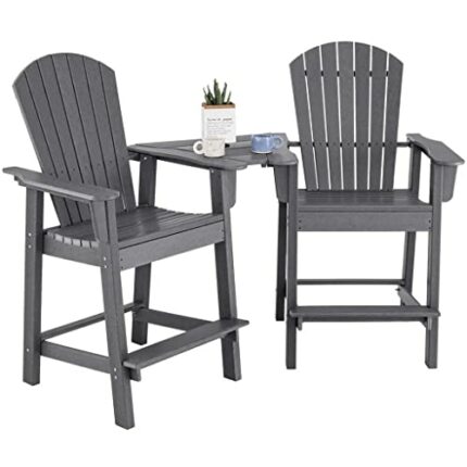 ZCMEB 2 Piece Armrest Dining Chair Cushion Sofa Furniture Black