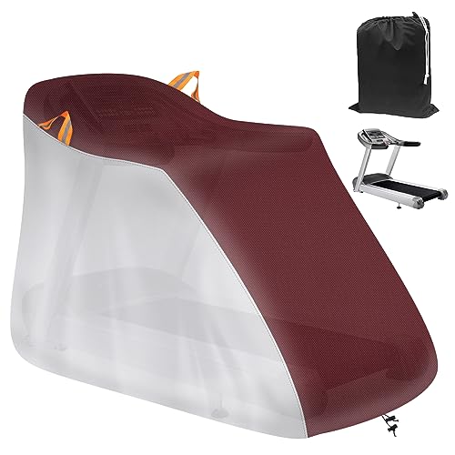 Tokept Treadmill Cover, Heavy Duty 600D Oxford Fabric Waterproof Treadmill Full Cover, Indoor Outdoor Universal Sports Fitness Equipment Treadmil