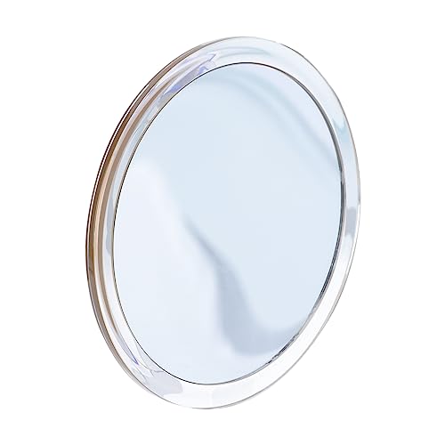 FOMIYES 2 pcs Mirror travel desk decor LED magnifying glass LED decor vanity decor dresser decor woman pu household Morrow