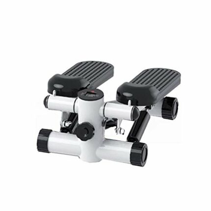 LLRYN Mini Fitness Equipment Stairs Stair Stepper with Resistance Band and LCD Display, Suitable for Indoor and Indoor Sports in Office (Color :