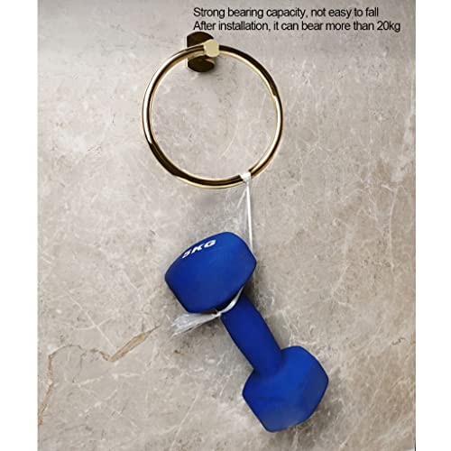 HIGOH Towel Racks,Bath Towel Holder,Bathroom Hand Towel,Bathroom Toilet Stainless Steel Towel Rack,Towel,Round Storage Shelf,Bathroom Towel Hange