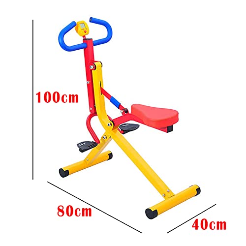EKJNFDK Rower-Ride Exercise Trainer for Total Body Workout, Train Cardio Exercise at Home, Workout Machine, Health & Fitness Squat Assist Trainer